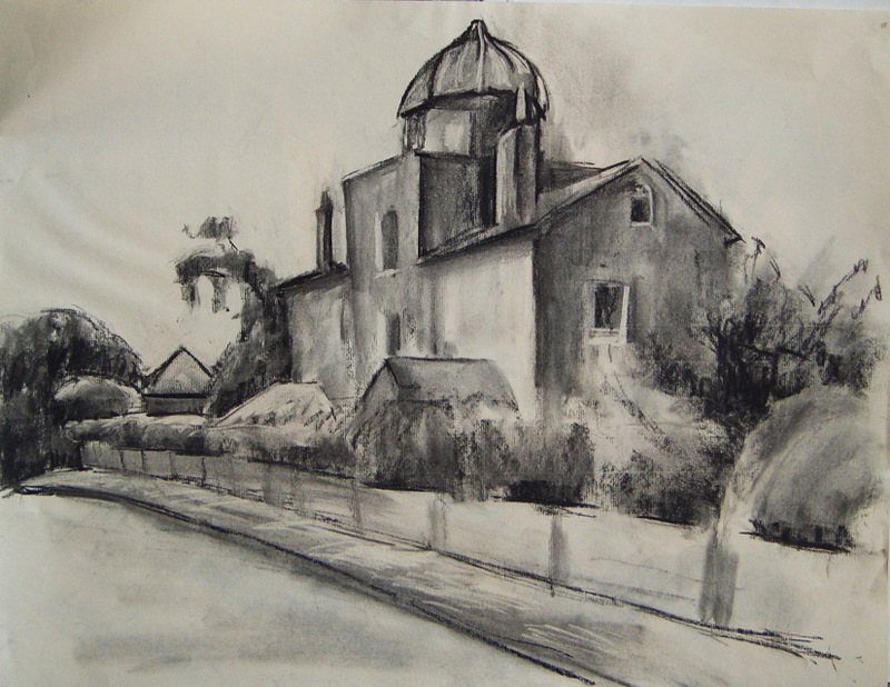 Semaphore House, Guildford 22x28 inches